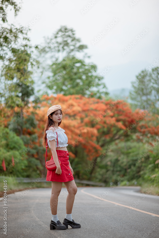 Travel to take photos at tourist attractions high in the mountains. Travel to take photos at tourist attractions high in the mountains.
