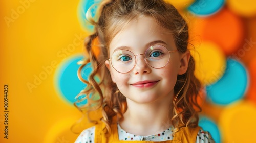 Design a bold, eye-catching template on child protection, featuring vibrant colors and plenty of space for text.