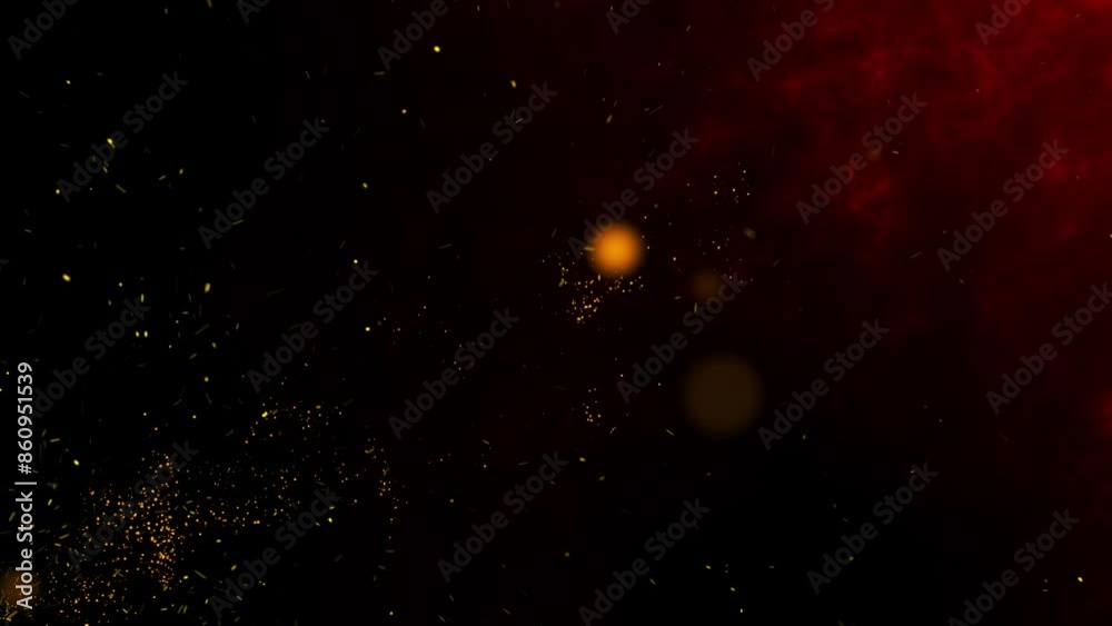 Fire spark overlay effect black background. Abstract flying spark particles. Fire spark overlay effect black background. Abstract flying spark particles.