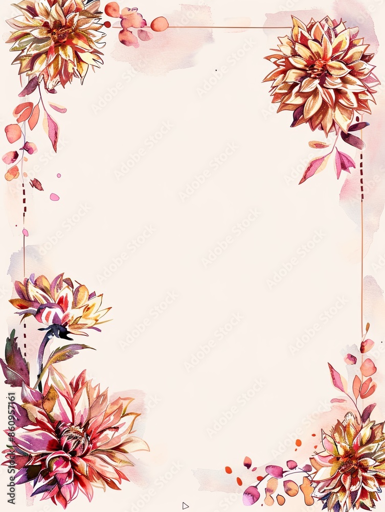 A vertical A4 journal page, designed for daily reflections A vertical A4 journal page, designed for daily reflections