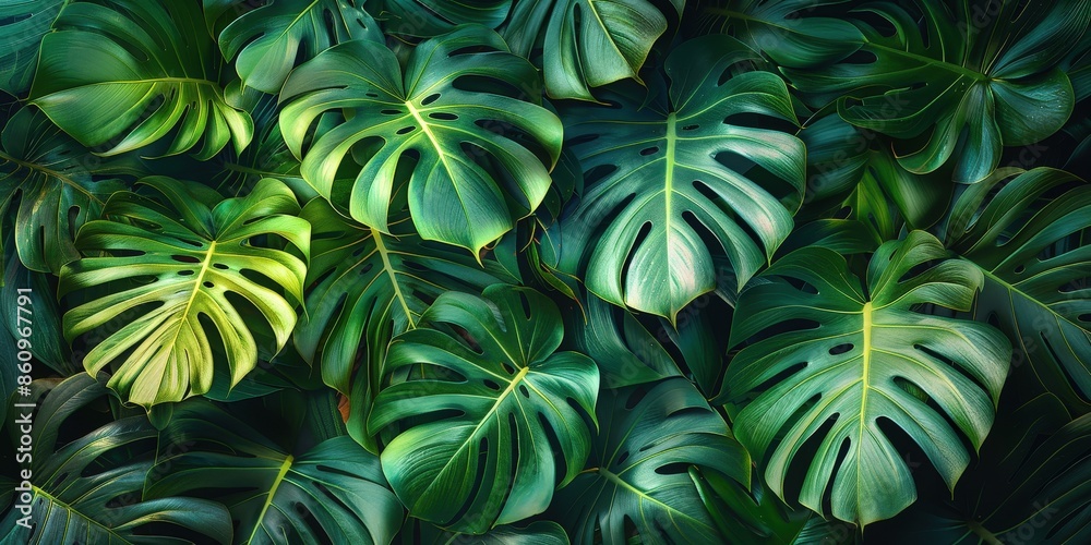 Tropical Leaves Background Tropical Leaves Background