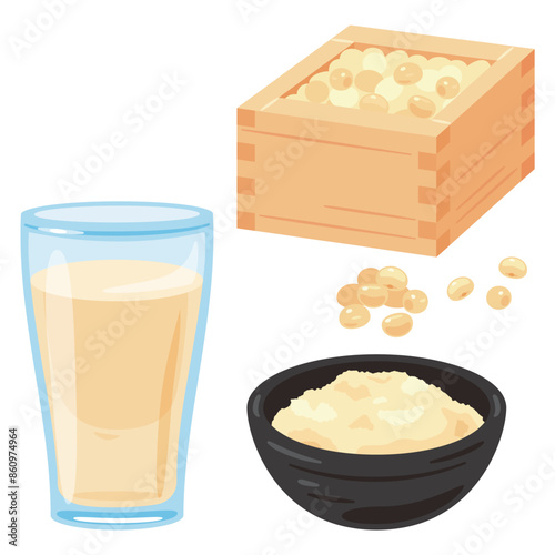 豆乳とおからと大豆