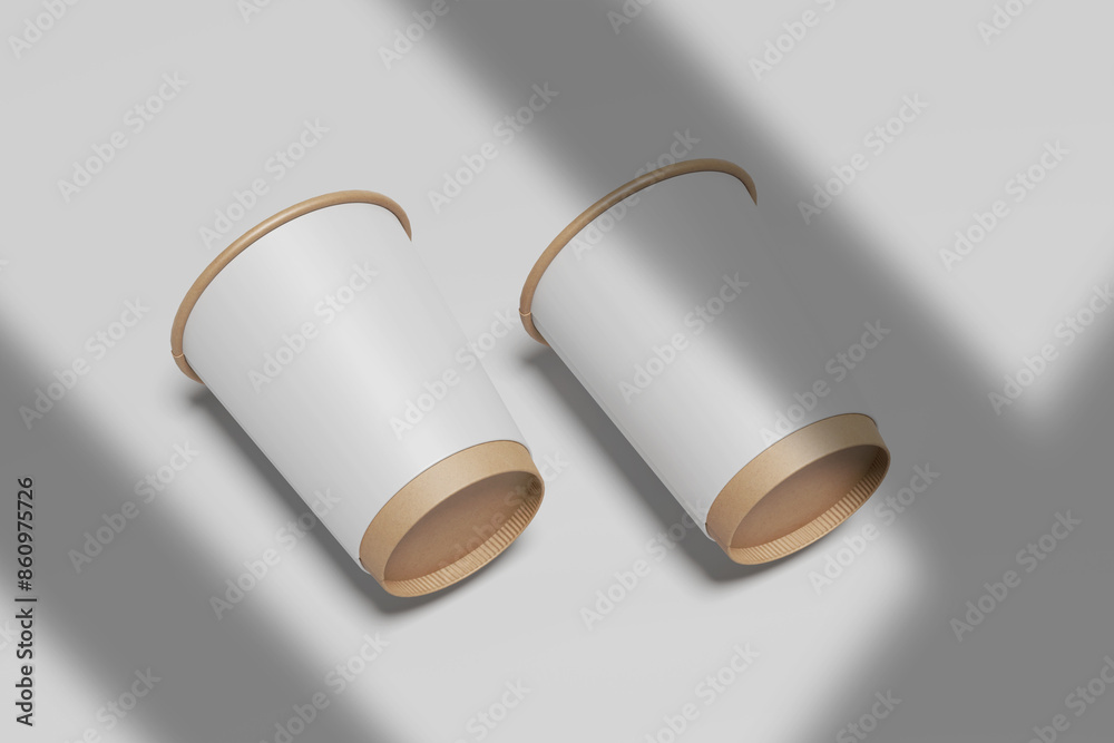 Fototapeta premium Blank Coffe Cup Mockup