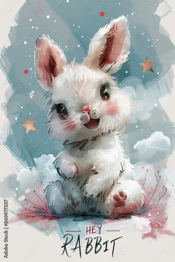 Cute Rabbit book cover Cute Rabbit book cover