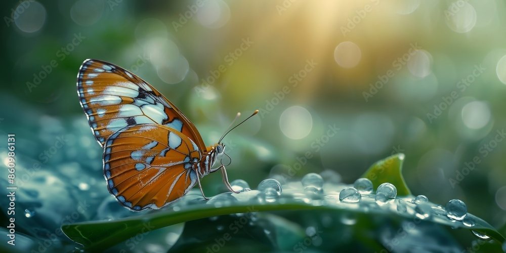 butterfly on flower butterfly on flower
