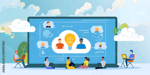 Collaborative Online Learning Platform | Digital Education and Teamwork,  technologies and resources, for teaching; learning; assessment and research.  