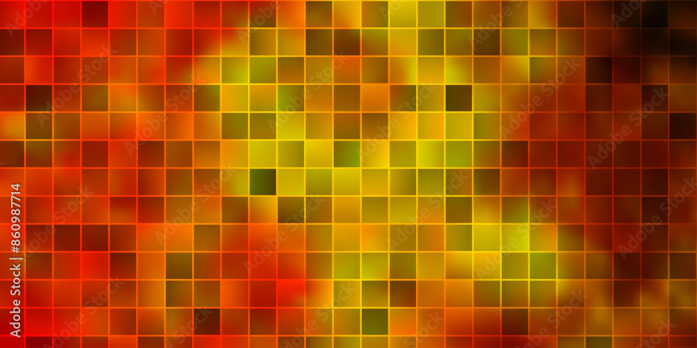 Light Red, Yellow vector backdrop with rectangles. Light Red, Yellow vector backdrop with rectangles.
