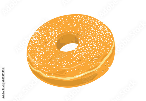 シュガードーナツのイラスト