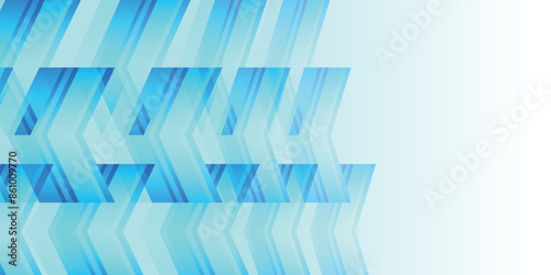 青　テクノロジー　ビジネス　模様　背景	