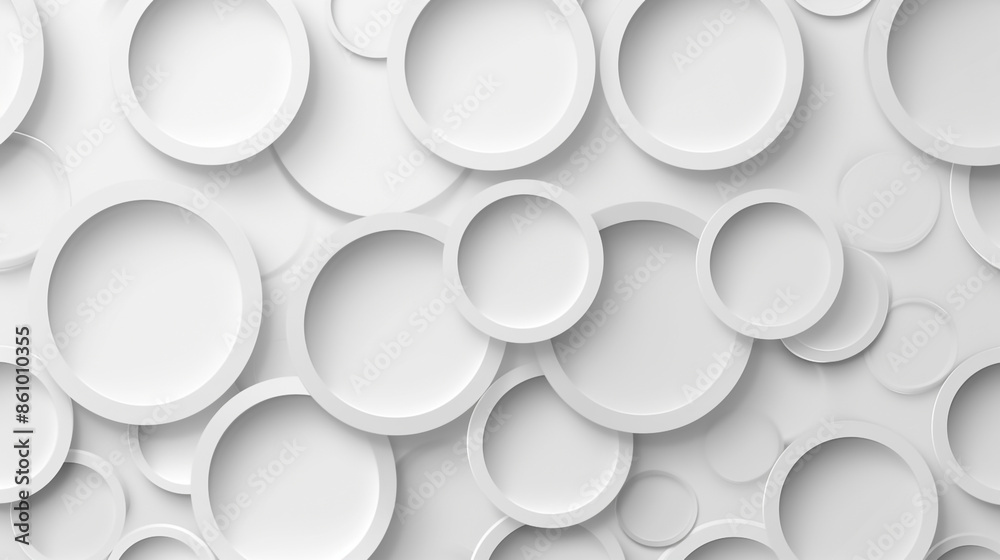 3d circle ring white background. white 3d background. 3d circle ring white background. white 3d background.