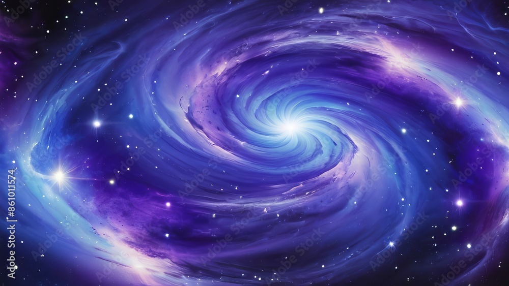 Obraz premium Beautiful nebulae and stars in the night sky. Supernova background wallpaper