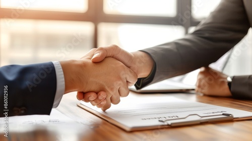 Business Handshake Agreement © leymart
