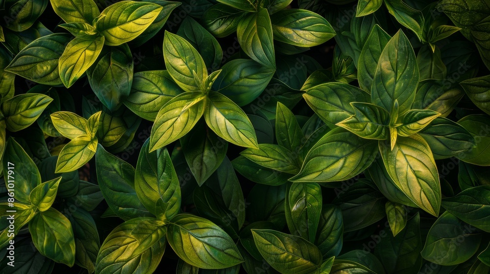 Green Lush Foliage Background Green Lush Foliage Background