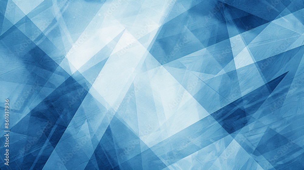 Abstract Blue Geometric Background Abstract Blue Geometric Background