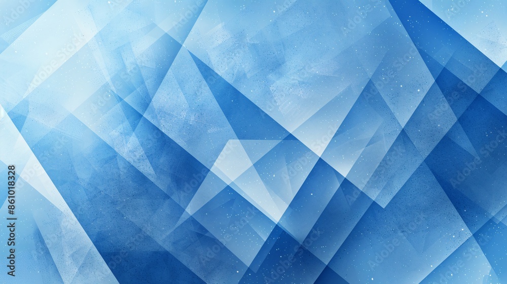 Abstract Blue and White Geometric Pattern Abstract Blue and White Geometric Pattern