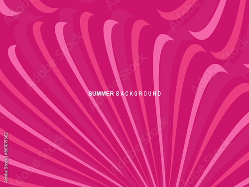 Unique artistic summer card with multicolored background, shapes and geometric elements in memphis style. Abstract design card perfect for prints, flyers, banners, invitations, charters, etc.