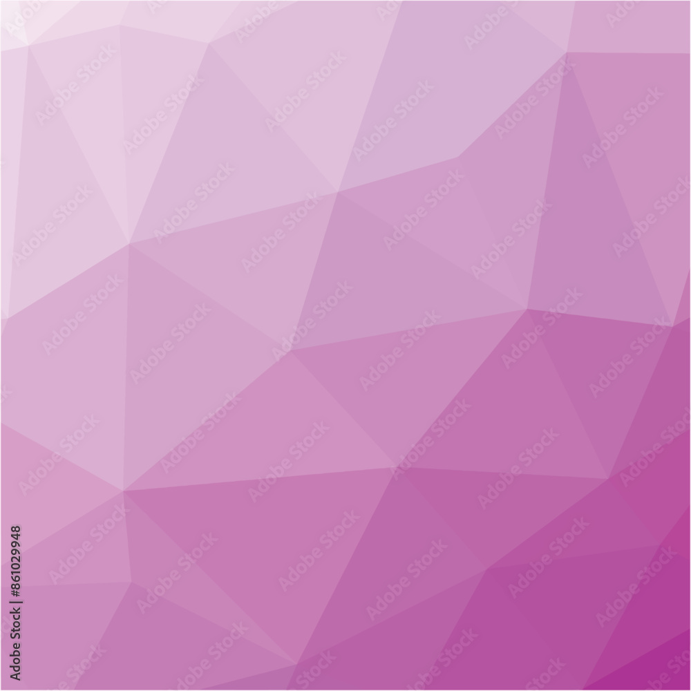 Obraz premium Gradient purple polygon pattern. Low poly design. Vector illustration 