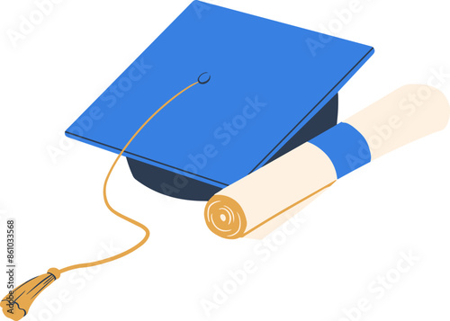 Graduation Cap Illustration