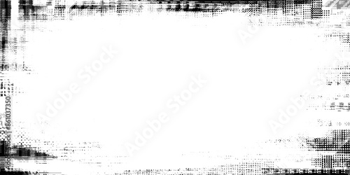 Dust Overlay Distress Grainy Grungy Effect. Sketch sand abstract to create distressed effect. Grunge brush texture white and black.	