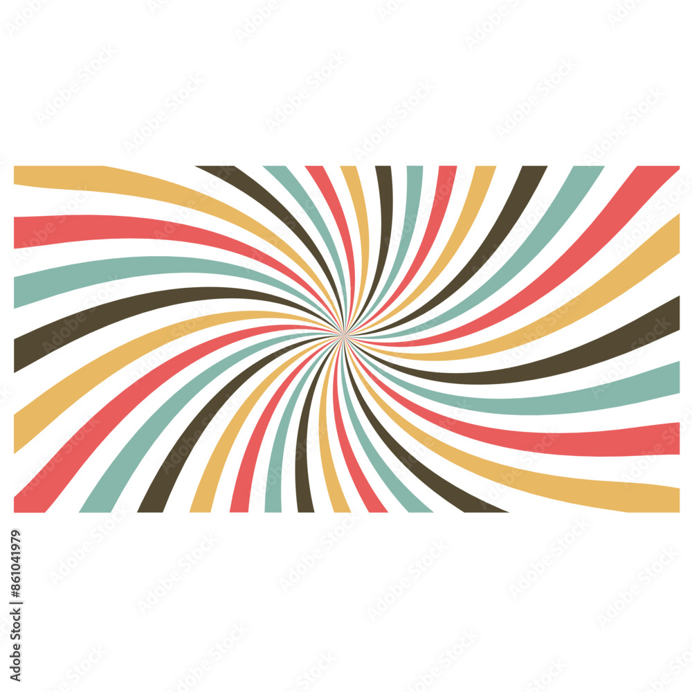 Retro Sunburst Background Retro Sunburst Background