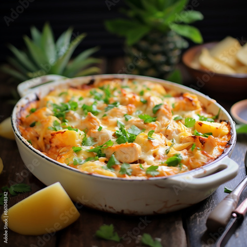 Hawaiian Chicken Casserole