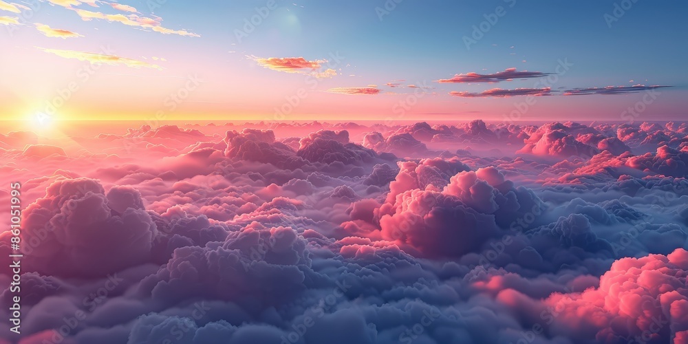 Sunset Above The Clouds Sunset Above The Clouds
