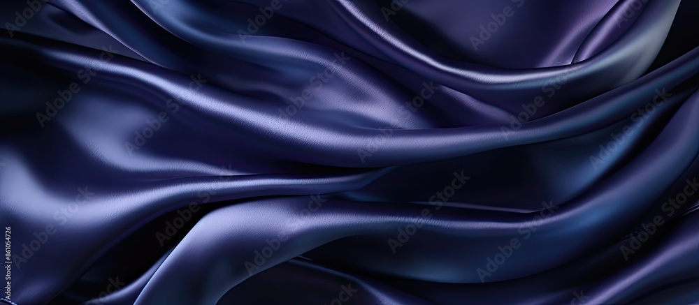 custom made wallpaper toronto digitalLuxurious dark blue silk satin background with soft folds, ideal for adding text or design with copy space image for a variety of occasions like birthdays or holidays.