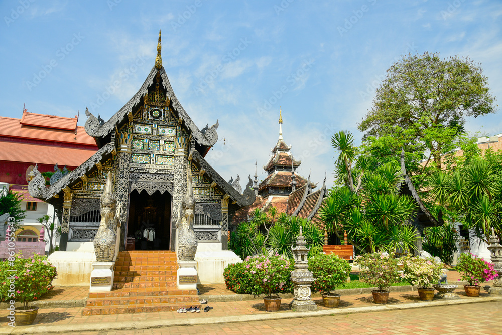 タイチェンマイにあるワット・チェディルアン寺院の美しい風景Beautiful scenery of Wat Chediluang temple in Chiang Mai, Thailand タイチェンマイにあるワット・チェディルアン寺院の美しい風景Beautiful scenery of Wat Chediluang temple in Chiang Mai, Thailand