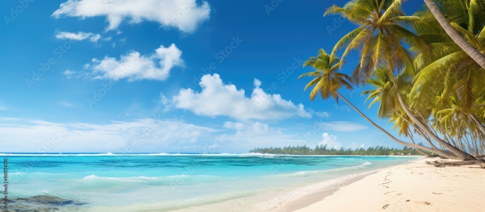 Tranquil summer beach landscape with an inspiring Mediterranean seascape. Calm, golden sunrise/sunset sky over the sea, creating a peaceful, relaxing ambiance. Copy space image. Tranquil summer beach landscape with an inspiring Mediterranean seascape. Calm, golden sunrise/sunset sky over the sea, creating a peaceful, relaxing ambiance. Copy space image.