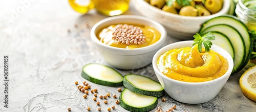 Home made mustard with cour...