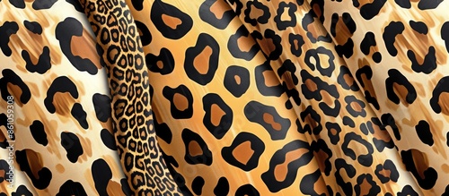 Seamless mixed animal print...