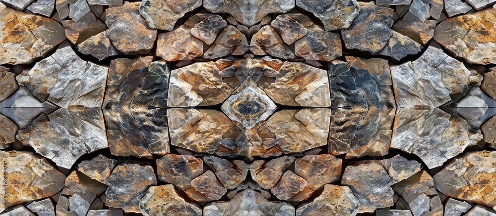 seamless kaleidoscopic pattern of stone wall masonry. with copy space image. Place for adding text or design seamless kaleidoscopic pattern of stone wall masonry. with copy space image. Place for adding text or design