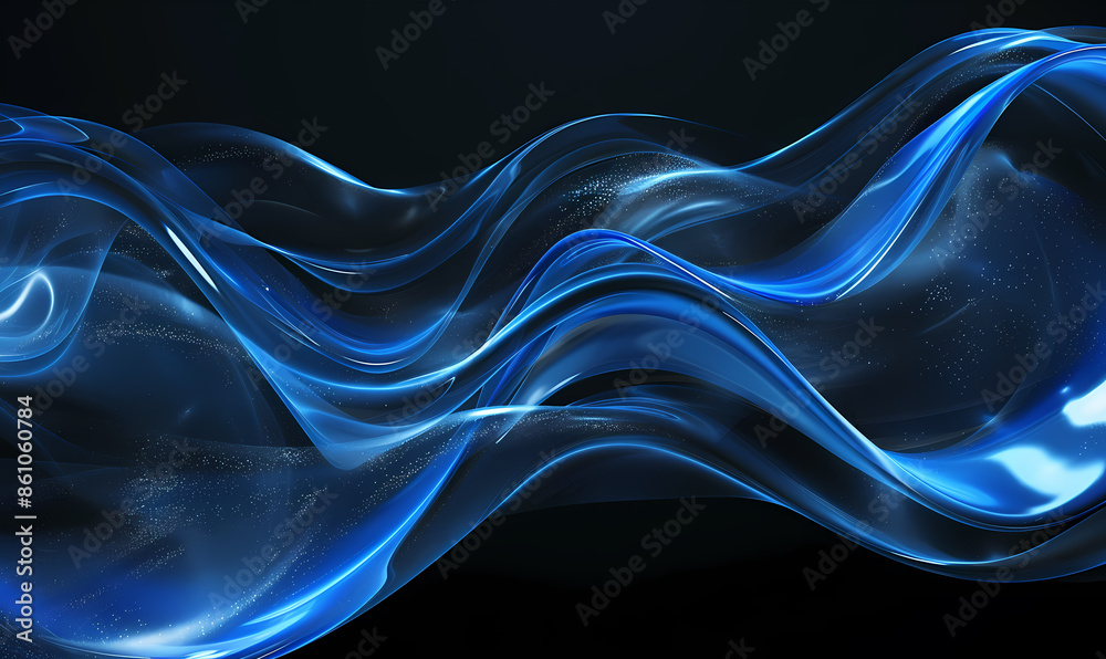 Obraz premium abstract blue background