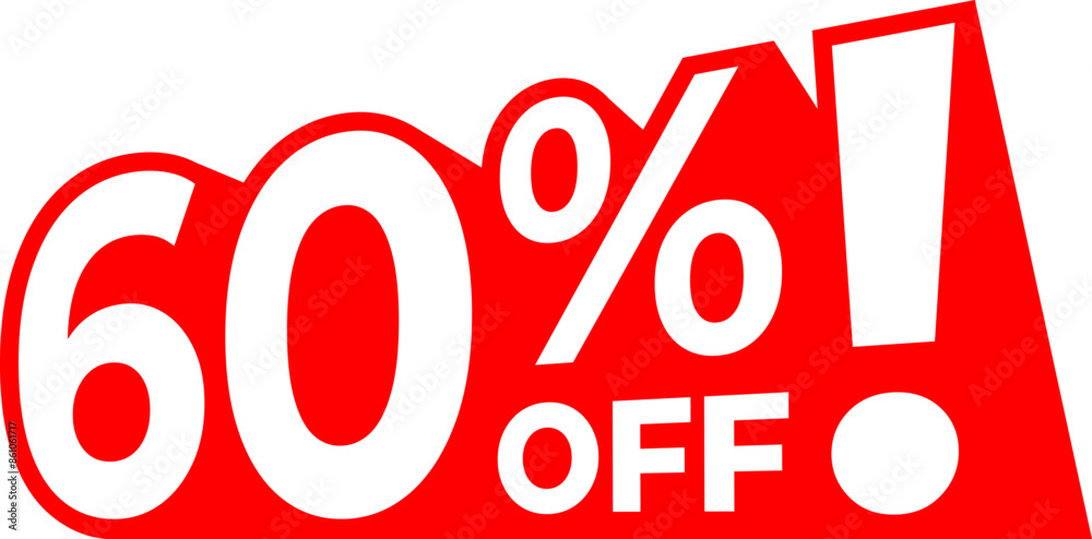 Special discount get 60% off, Flat and perspective design Special discount get 60% off, Flat and perspective design