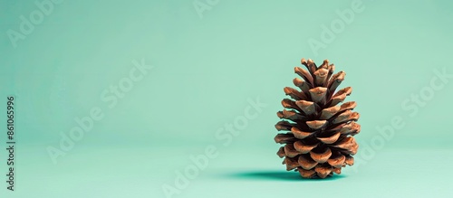 Front view of a pine cone i...