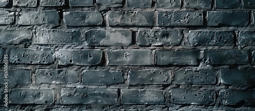 Grey brick wall texture. wi...