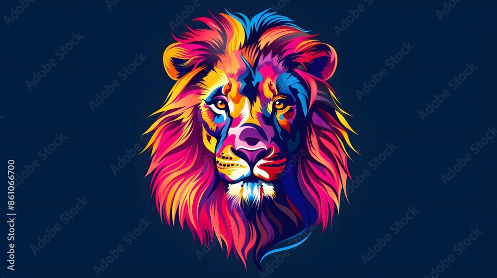 lion head vector Illustration. lion head vector Illustration.