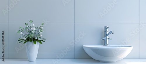 Bathroom interior with sink...