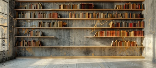 Art Shelf wall. with copy s...