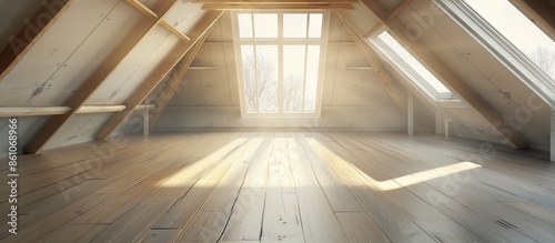 Empty attic flat - Offset C...