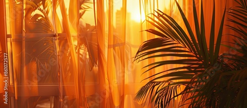 romantic curtain inside a h...