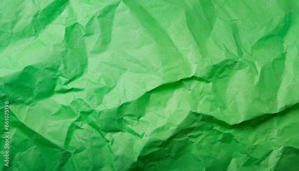 crumpled green paper texture background crumpled green paper texture background