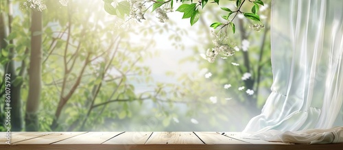 Window background with empt...