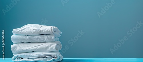 close up fresh white and bl...