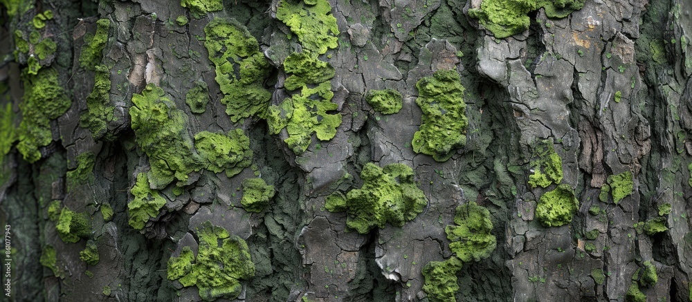 Mossy Tree bark high resolution texture. with copy space image. Place for adding text or design Mossy Tree bark high resolution texture. with copy space image. Place for adding text or design