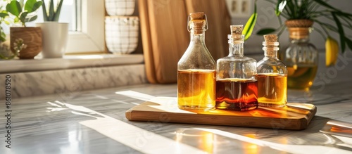 glass bottles with stoppers...