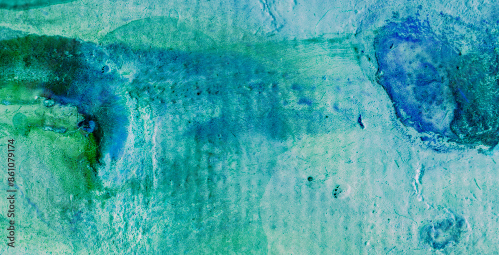 Naklejka premium Ink Symphony: Embracing the Mystical Aura of Liquid Art in Oil 