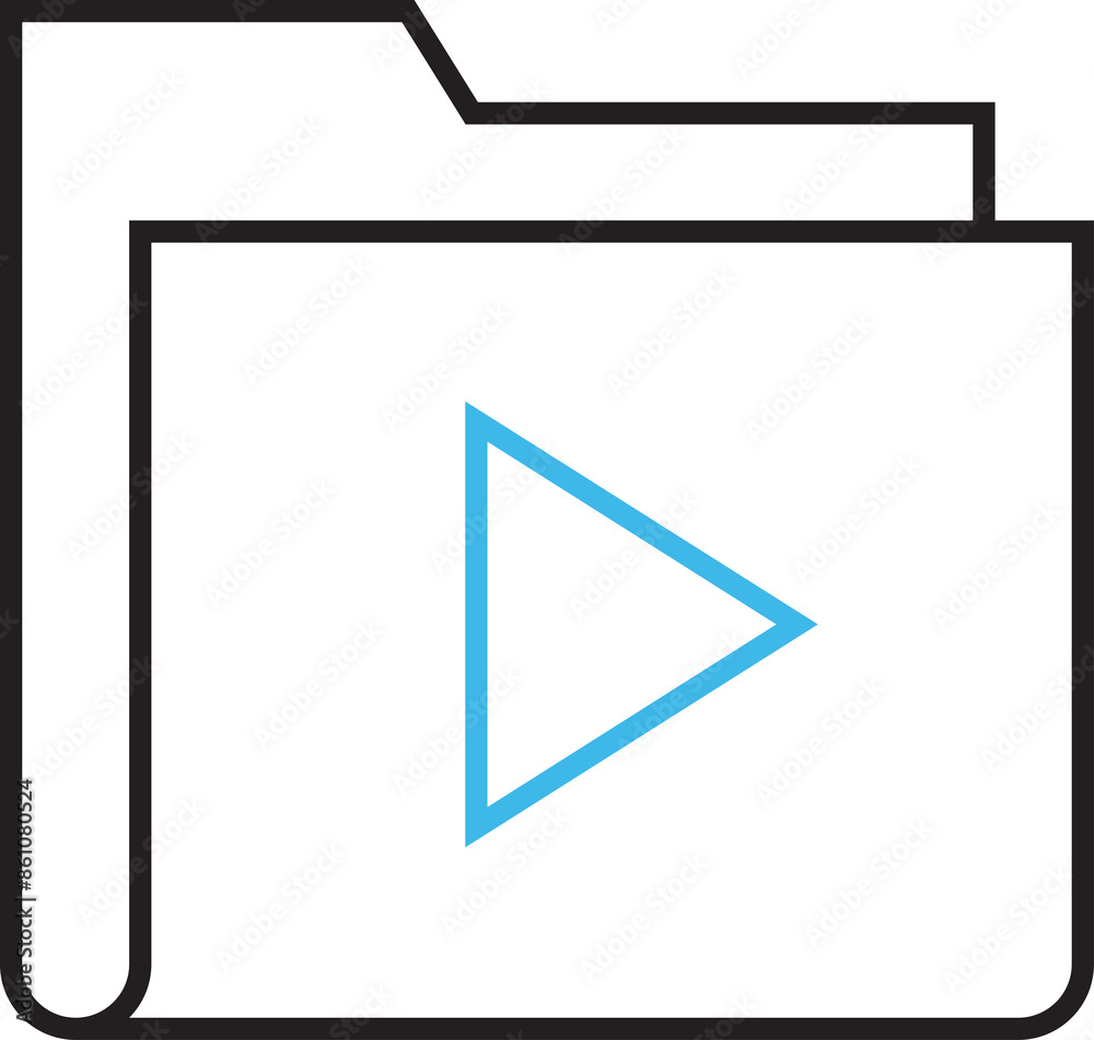 Media Folder Line Icon
Media Folder Line Icon