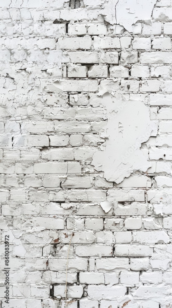 Elegance in Simplicity. Clean white brick background concept Elegance in Simplicity. Clean white brick background concept
