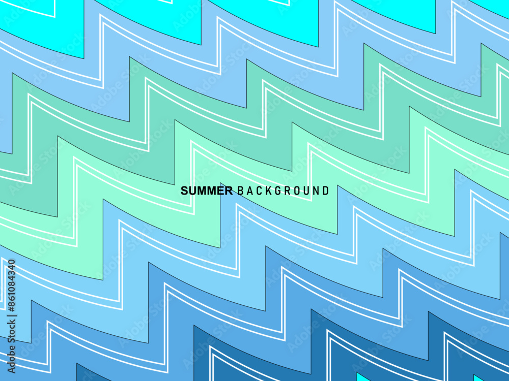 Blue sea and beach summer banner background with abstract ripples. Ocean waves vector illustration. Blue sea and beach summer banner background with abstract ripples. Ocean waves vector illustration.